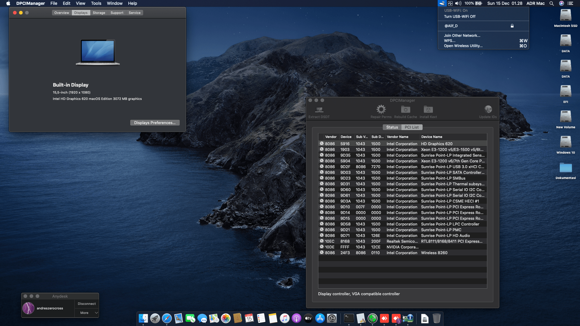 Asus TP501UQ UH71T [Intel HD 620 + I2C] 2